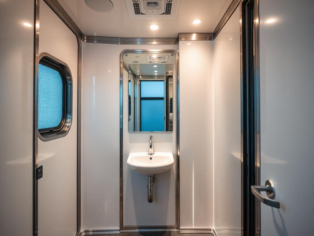 Luxury Restroom Trailers in Clinton, IA